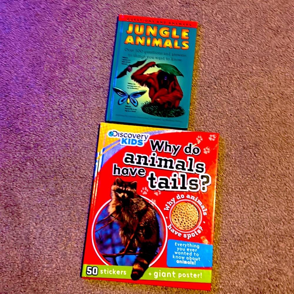 In a two pack jungle animals, and why do animals have tails?